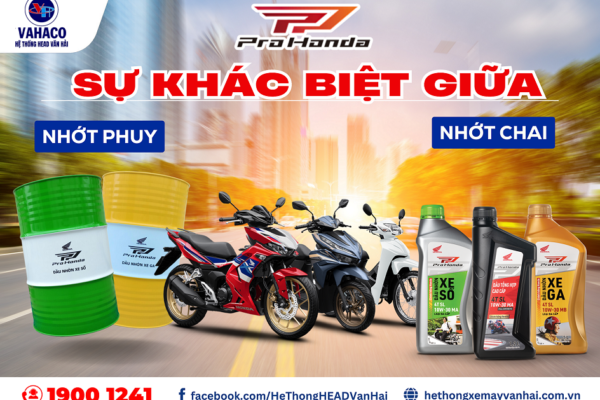  Nhớt phuy và Nhớt chai Pro Honda – Nên thay loại nào?