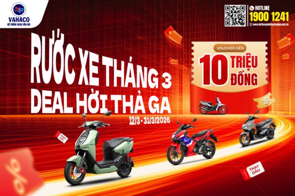 RƯỚC XE THÁNG 3 – DEAL HỜI THẢ GA